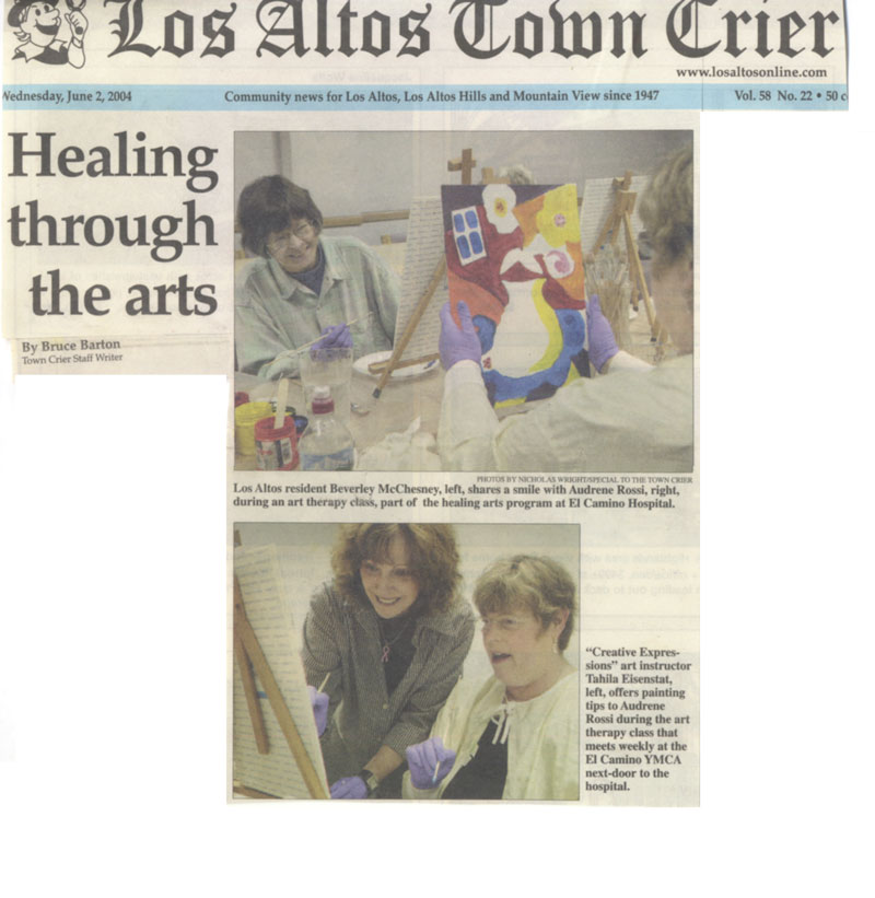 Los Altos Town Crier - Healing Through the Arts
